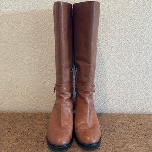 Knee-High Michael Kors Tan Color Boots size 9.5